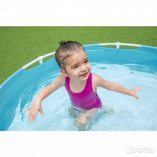 Бассейн Bestway каркасный kiddie 152х38см 580л