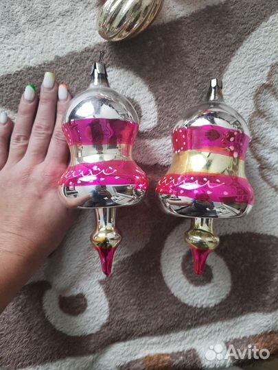Елочные игрушки СССР