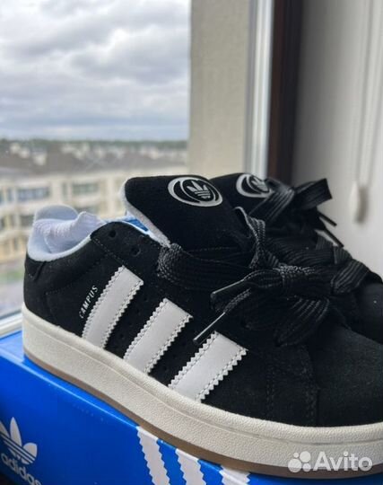 Adidas Campus 00s Black White Gum