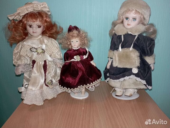Кукла фарфоровая коллекционная