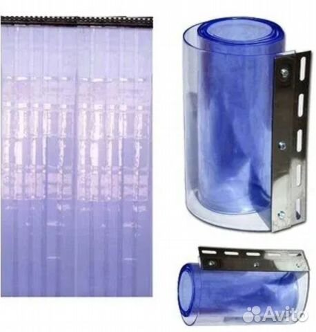 Полосовая пвх завеса 2х0,96