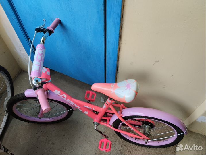 Велосипед детский 18 дюймов для девочки