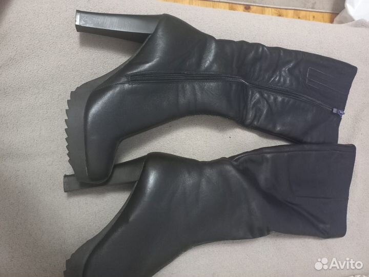 Сапоги зимние женские 40 размер натуральная кожа