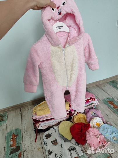Пакет вещей для девочки 68-74