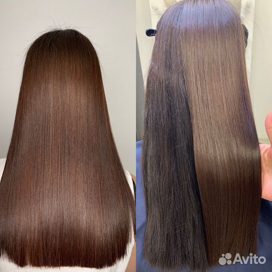 Кератин-флисинг-полировка-пилинг кожи головы