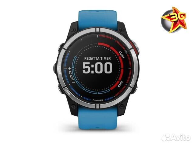 Часы Garmin Quatix 7 Black Blue 010-02540-61