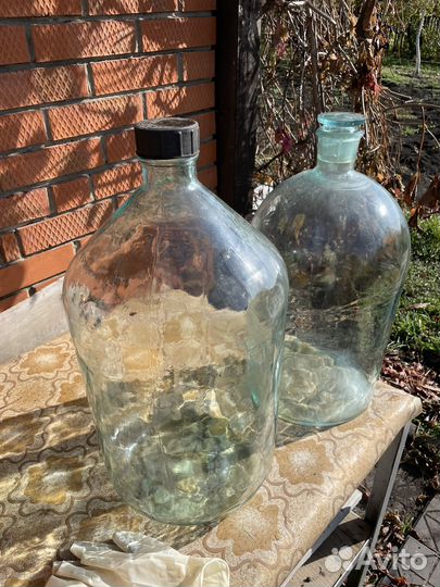 Бутыль стекло 20 литров
