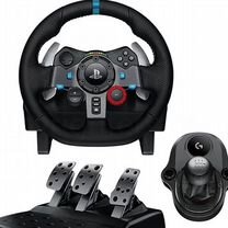 Руль Logitech g29 driving force + коробка передач