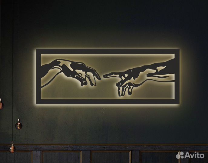 Панно из дерева