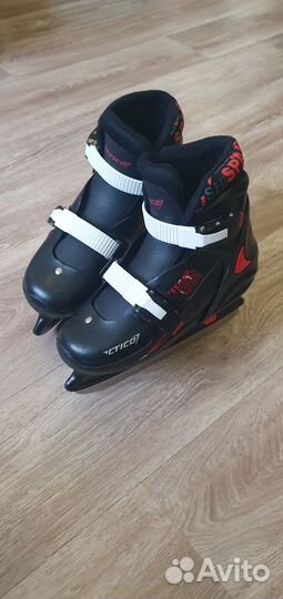 Коньки детские раздвижные