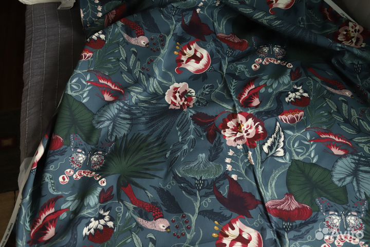 Плотные ткани икеа филодендрон, софиа, ленда