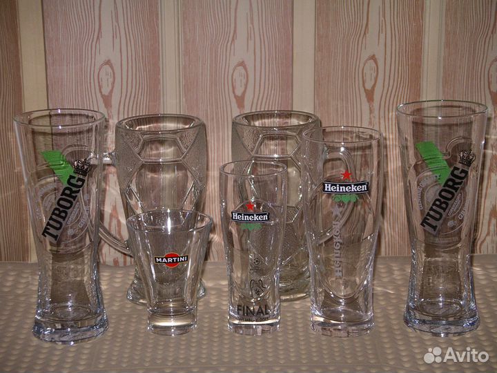 Пивные бокалы и кружки.Стаканы Luminarc