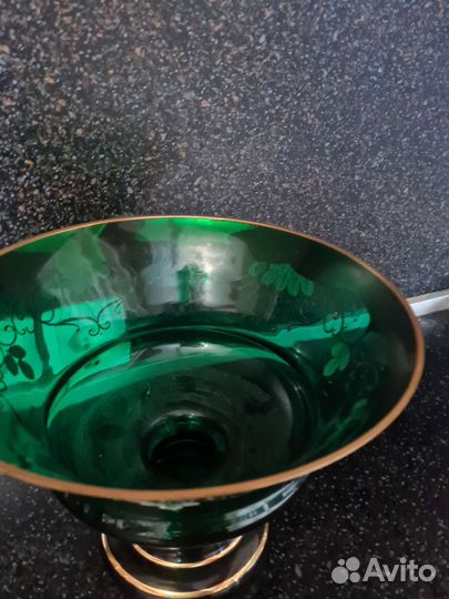 Ваза для фруктов богемия