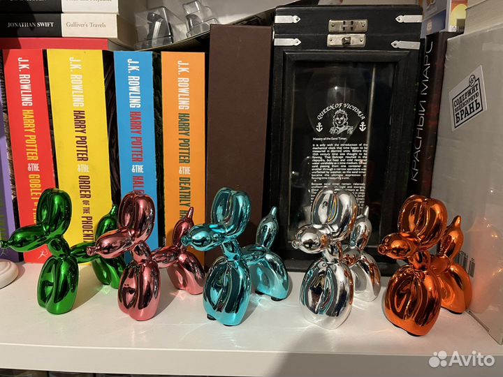 Декоративные фигурки собак. Джефф Кунс