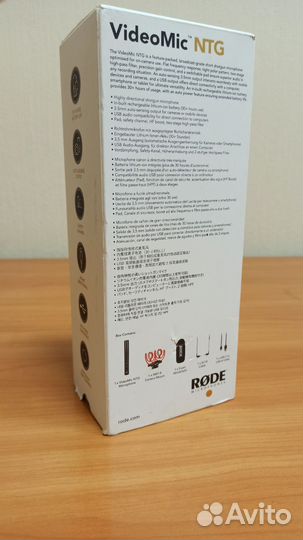 Накамерный микрофон RDE VideoMic NTG