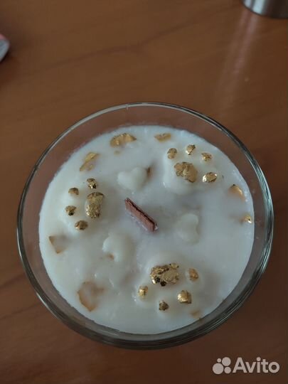 Ароматическая свеча ручной работы