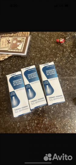 Minoxidil 5% sandoz 3 bottles OF 60ML