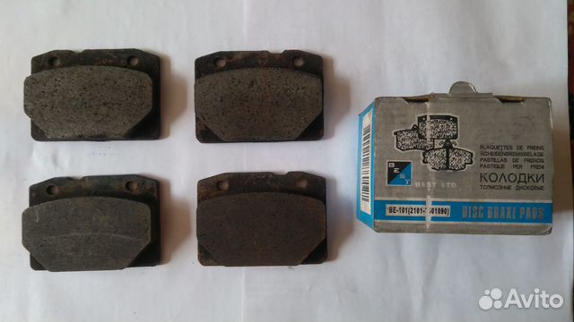 Тормозные колодки ваз 2101-2107 передние