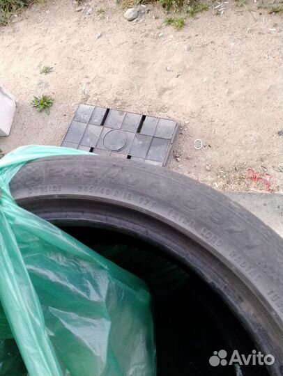 Continental ContiSportContact 3 225/45 R18 и 245/40 R18