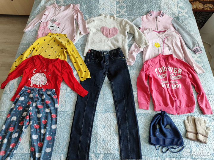 Вещи пакетом для девочки