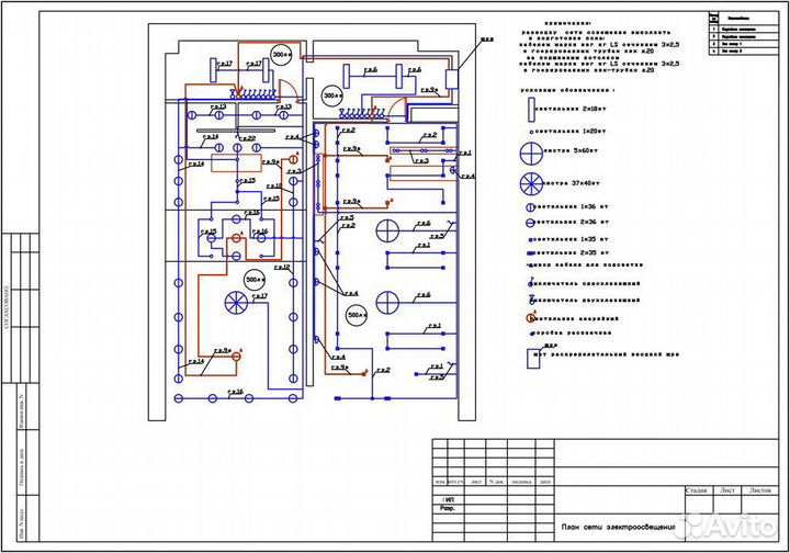 Проект электроснабжения с ООО 
