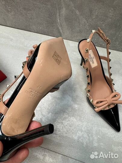 Туфли Valentino rockstud bow