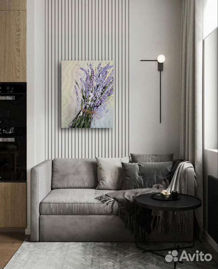 Лаванда картина