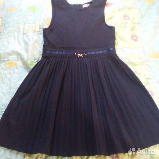 Школьная форма для девочки 134 темно синяя