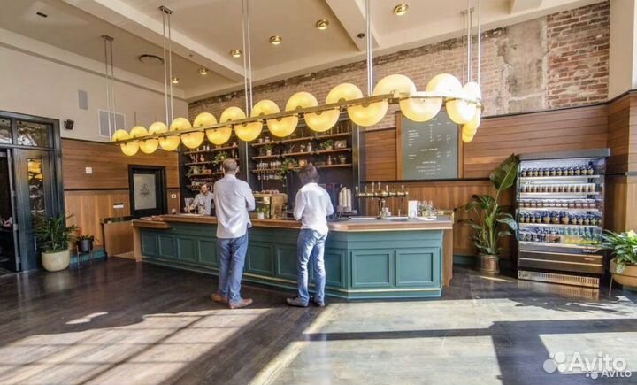 Барная стойка, кофе с собой, кофейные островки