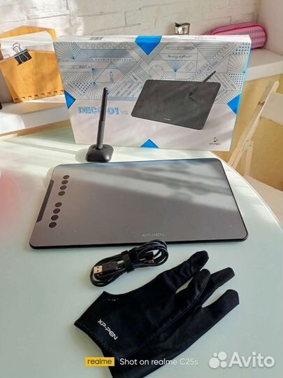 Графический планшет xp pen deco 01 v2