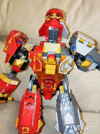 Lego Ninjago 71720 Каменный робот огня