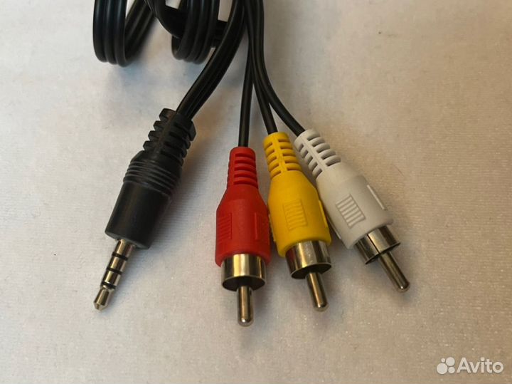 Кабель RCA - RCA, RCA - jack 3.5