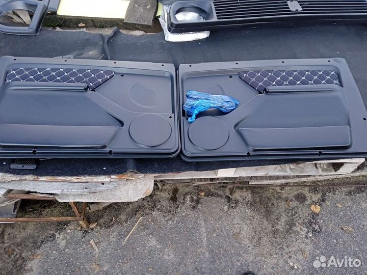 Обивка салона niva дверная обшивка