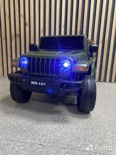 Детский электромобиль Jeep Wrangler Новый