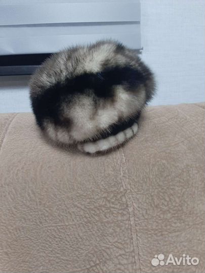 Шапка норковая берет