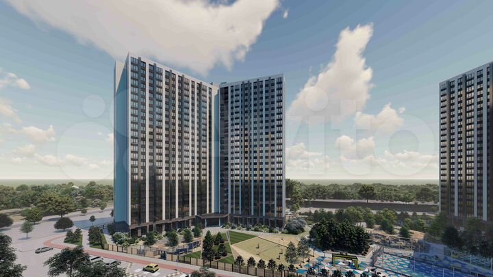 2-к. квартира, 65,9 м², 14/25 эт.