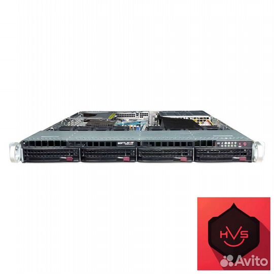 Сервер Supermicro 819 4LFF 2xE5-2680v3 896GB
