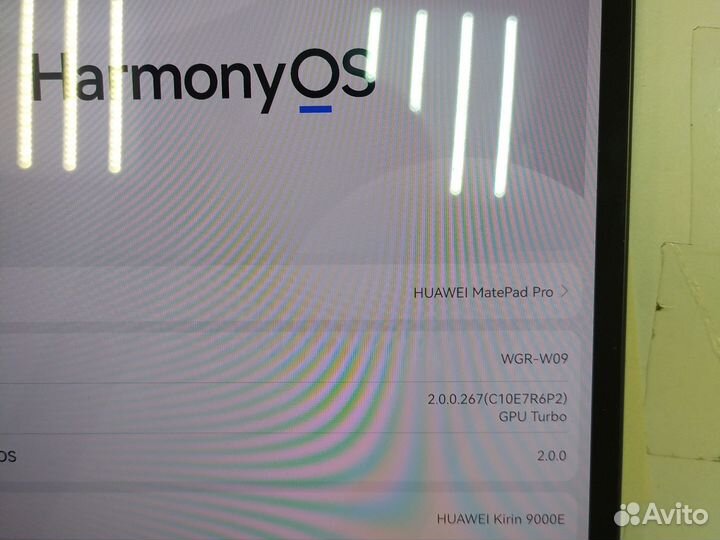 Huawei matepad pro WGR-W09