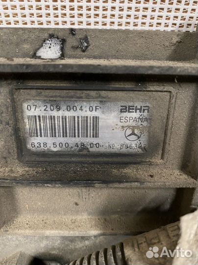 Вентилятор охлаждения Mercedes A6385004800