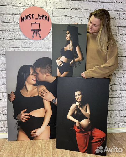 Портрет по фото на холсте под заказ