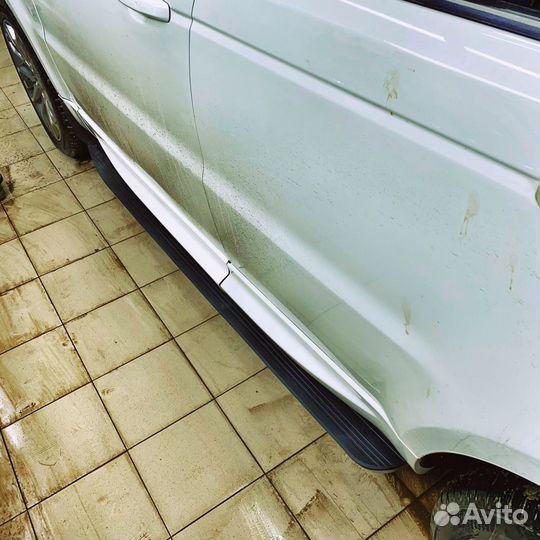 Пороги подножки Range Rover Sport