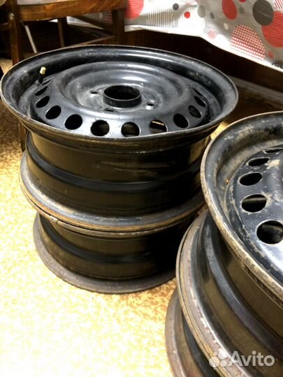 Диск штампованный r 15 на lacetti