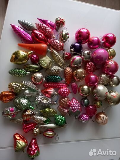 Елочные игрушки СССР