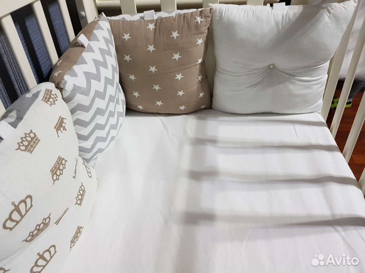 Бортики в детскую кроватку