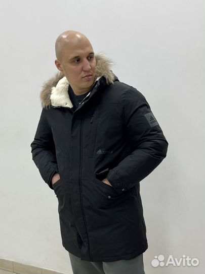 Мужская зимняя парка Adidas