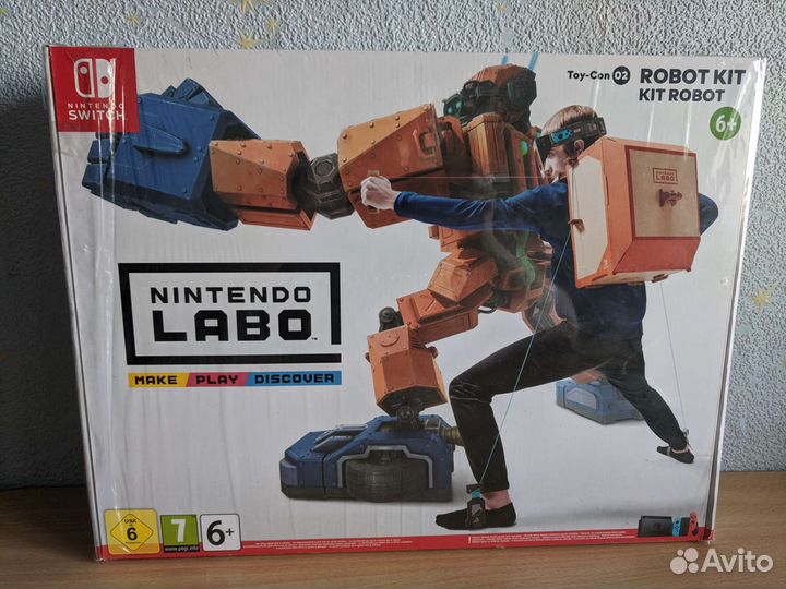 Набор Nintendo Labo Robot Kit + игра