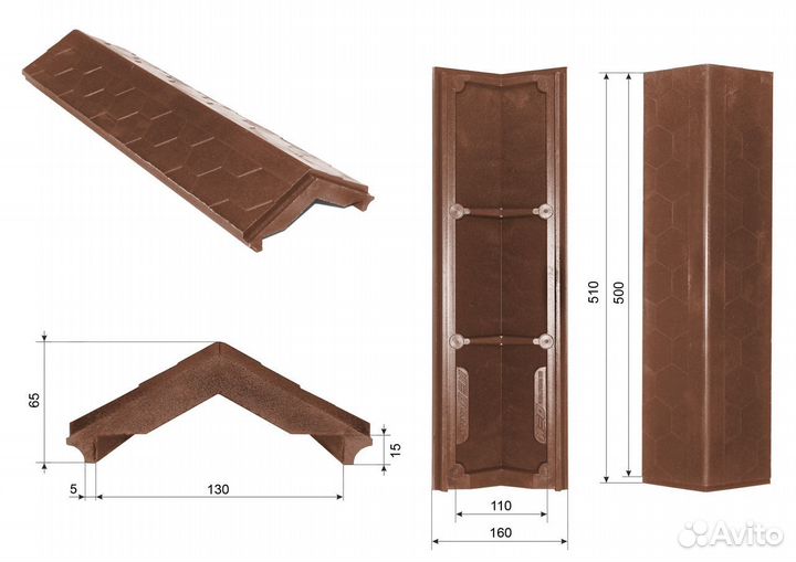 Парапет для забора