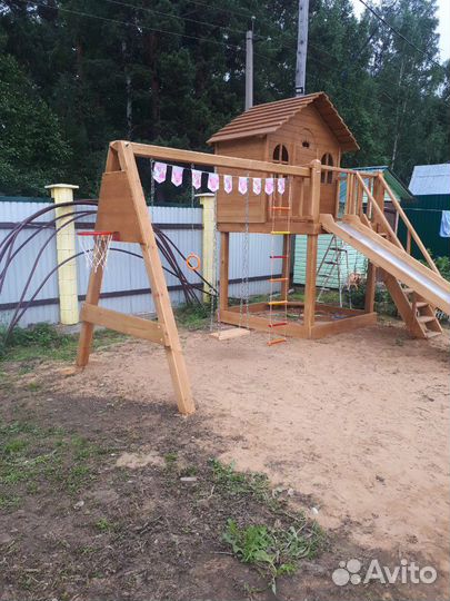 Детский комплекс с домиком