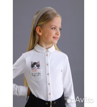 Блузка школьная Маленькая Леди 146