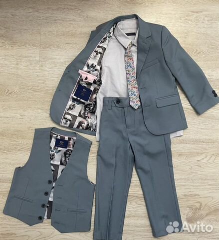 Костюм Next тройка для мальчика 104